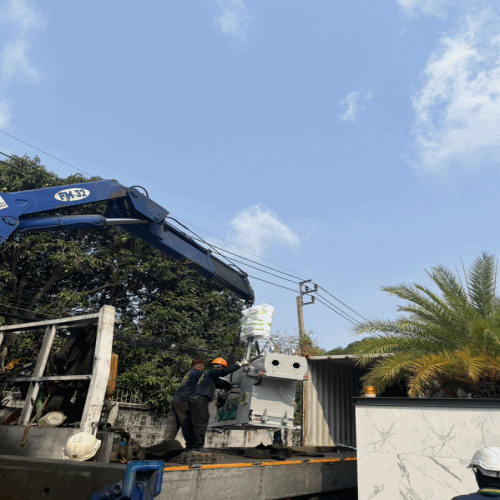 Nano Electric Product ได้มีการเพิ่มเครื่องจักรเพิ่ม ในส่วนของ Extrusion Machines (เครื่องรีด)