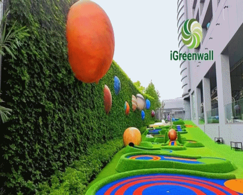 ผลงานสวนแนวตั้งiGreenwall Project : โรงแรมแกรนด์ เซ็นเตอร์พอยท์ เดอะสเปซ พัทยา