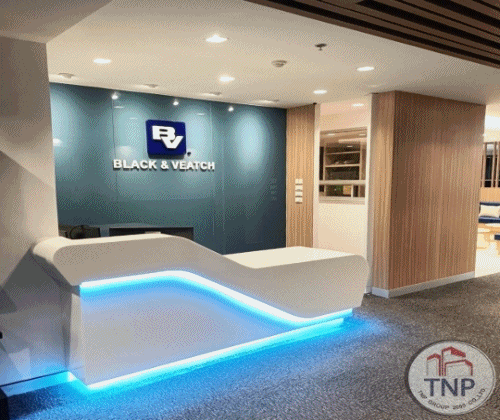 ผลงานตกแต่งสำนักงาน Black & Veatch