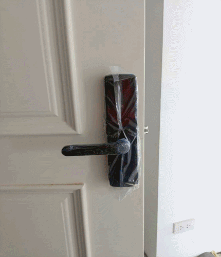 ผลงานการติดตั้ง Digital Door Lock