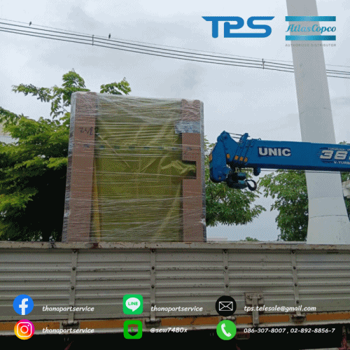 ส่งมอบเครื่อง Air Compressor Model