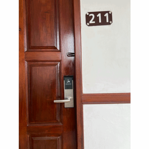 ผลงานการติดตั้ง Digital Door lock จาก VOCA Building Materials Co., Ltd.