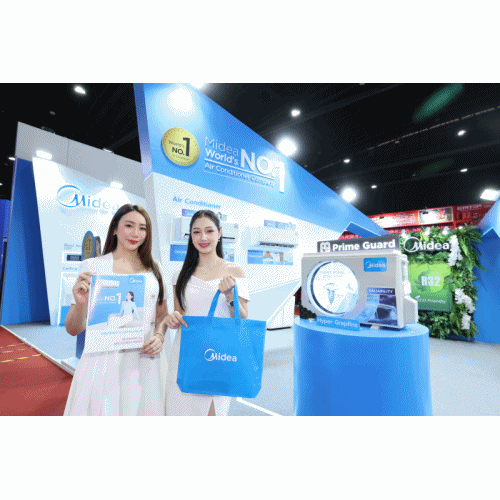 บูธ Midea ในงาน ASA Architect 2026