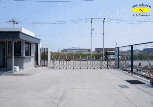 ขอขอบคุณ บริษัท เอเอสอาร์พี 1978 จำกัด ที่เลือกใช้ประตูสแตนเลส folding gate ( Manual )