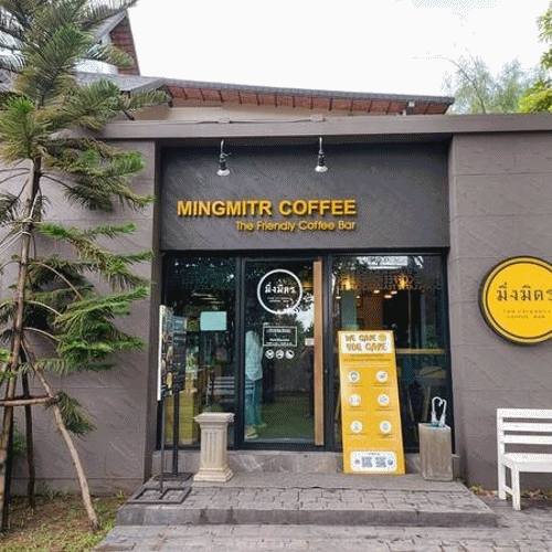 ผลงานสีเท็กเจอร์ SKK: มิ่งมิตร คาเฟ่ เชียงใหม่