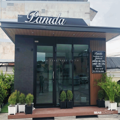 ผลงานติดตั้งโครงการ PANIDA Thai massage and spa หน้างาน นนทบุรี