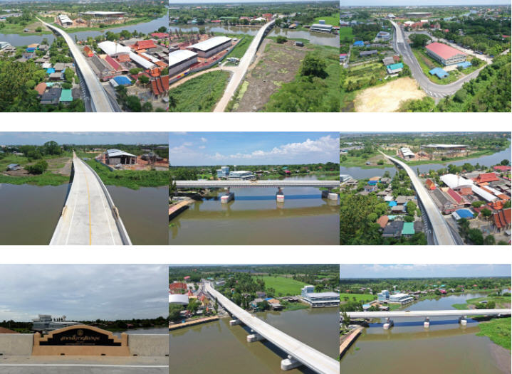 เปิดใช้แล้ว สะพานข้ามแม่น้ำนครชัยศรี จ.นครปฐม สร้างด้วยงบฯ 114 ล้าน