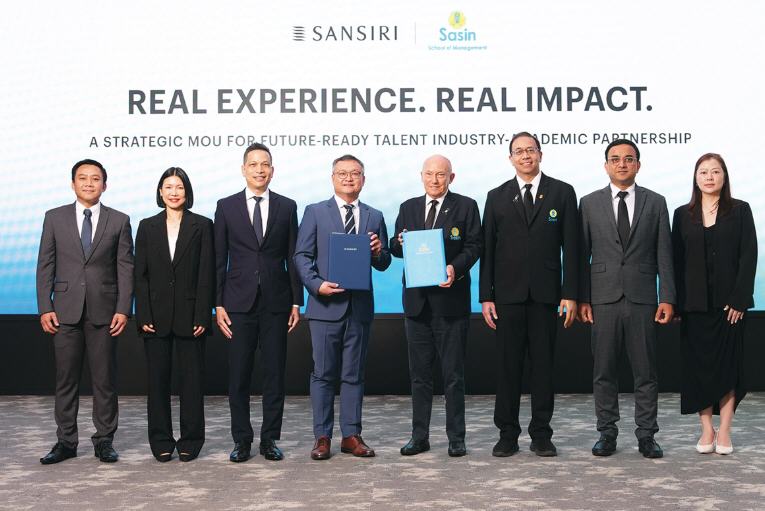 ‘แสนสิริ’ ผนึก ‘ศศินทร์’ ปั้น Future Talent รับความท้าทาย