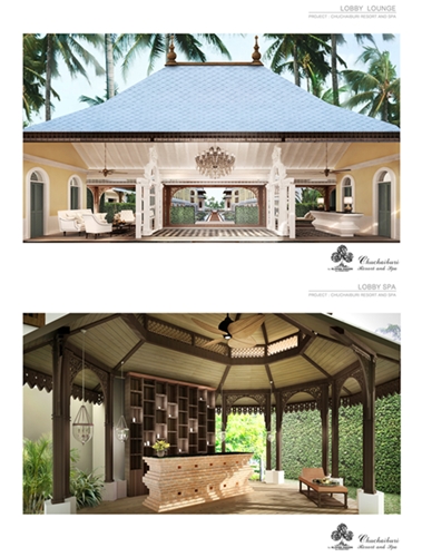ออกแบบตกแต่งภายใน ชูชัยบุรี รีสอร์ทแอนด์สปา