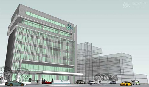 Phyathai 1 Hospital building 3 (Architectural Design)