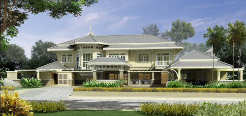 บ้านพักอาศัย 2 ชั้น ในหมู่บ้านปัญญาพัฒนาการ